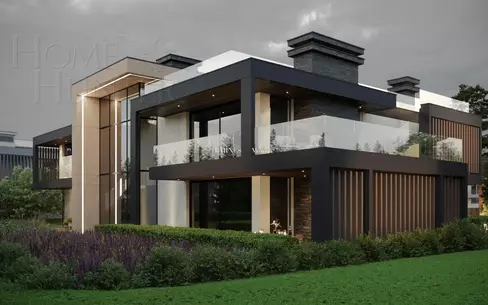 2-этажный коттедж 4 273.5 м² без отделки