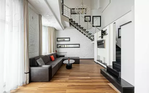 3-УРОВНЕВЫЙ ПЕНТХАУС С ОТДЕЛКОЙ 350 М² НА 7 ЭТАЖЕ