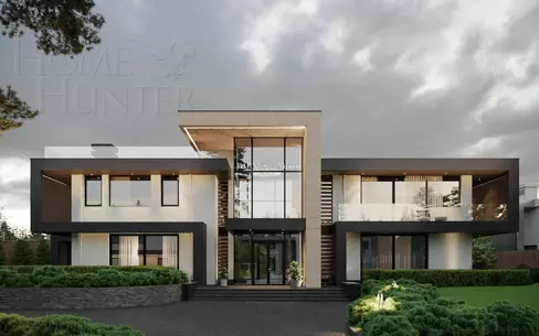 2-этажный коттедж 4 273.5 м² без отделки