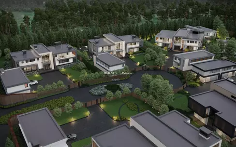2-этажный коттедж 2 206 м² без отделки