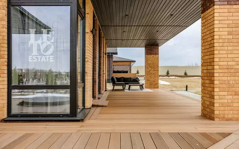 2-этажный коттедж 390 м² с отделкой