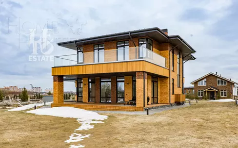 2-этажный коттедж 390 м² с отделкой