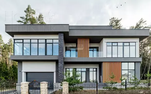 2-этажный коттедж 720 м² с отделкой