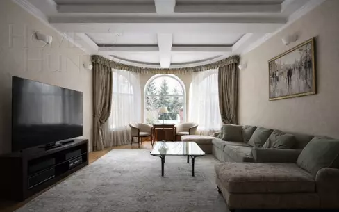 1-этажный коттедж 600 м² с отделкой