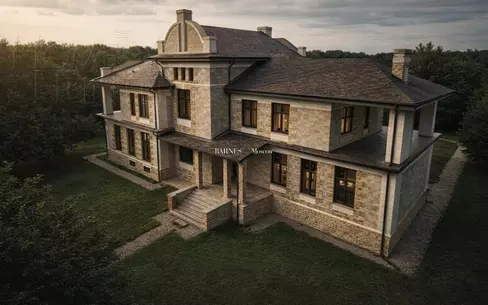 3-этажный коттедж 773 м² без отделки