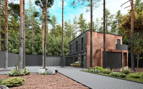2-этажный коттедж 750 м² с отделкой