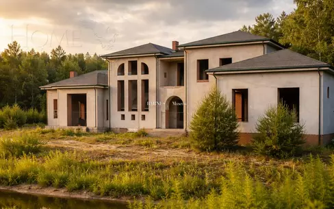 2-этажный коттедж 1 400 м² без отделки