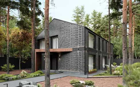2-этажный коттедж 750 м² с отделкой