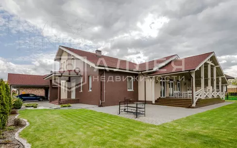 2-этажный коттедж 480 м² с отделкой