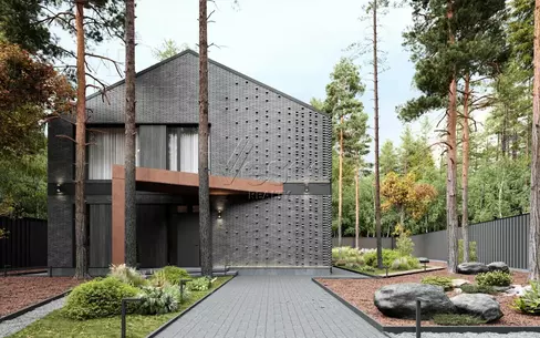 2-этажный коттедж 750 м² с отделкой