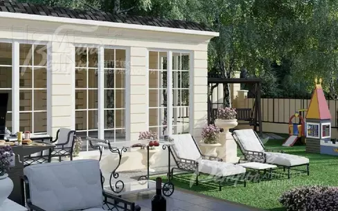 2-этажный коттедж 240 м² без отделки