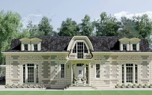 2-этажный коттедж 214 м² без отделки