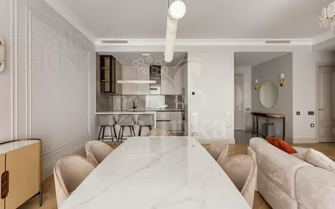 4-КОМН. КВАРТИРА С ОТДЕЛКОЙ 132 М² НА 39 ЭТАЖЕ