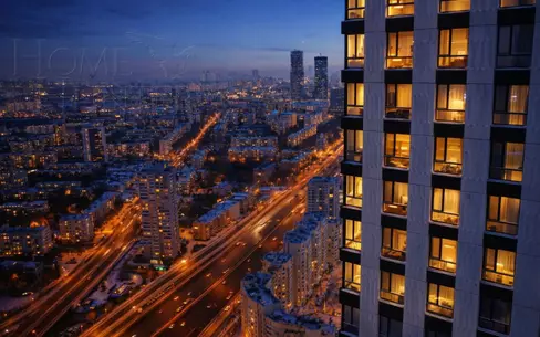 3-КОМН. КВАРТИРА С ОТДЕЛКОЙ 108.6 М² НА 52 ЭТАЖЕ