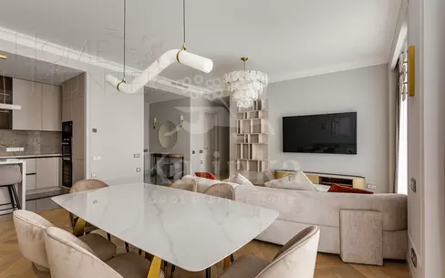 4-КОМН. КВАРТИРА С ОТДЕЛКОЙ 132 М² НА 39 ЭТАЖЕ