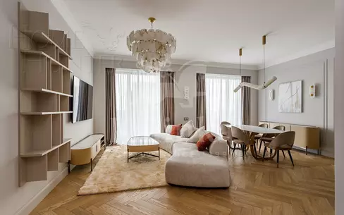 4-КОМН. КВАРТИРА С ОТДЕЛКОЙ 132 М² НА 39 ЭТАЖЕ