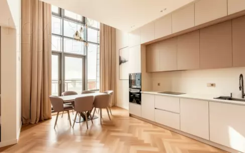 3-УРОВНЕВЫЙ ПЕНТХАУС С ОТДЕЛКОЙ 196.8 М² НА 23 ЭТАЖЕ