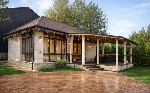 2-этажный коттедж 850 м² с отделкой