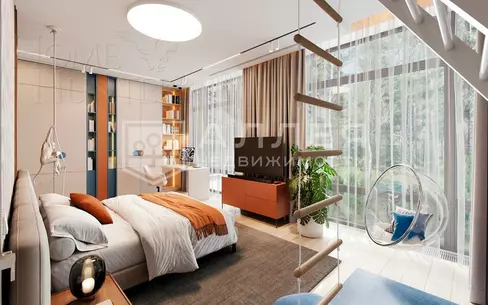 2-этажный коттедж 520 м² с отделкой