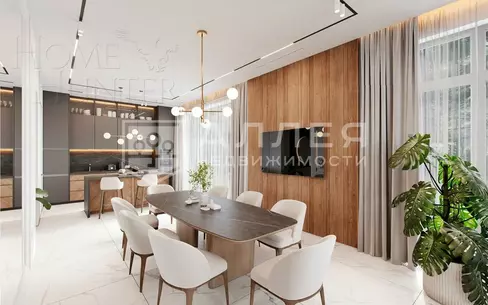 2-этажный коттедж 520 м² с отделкой