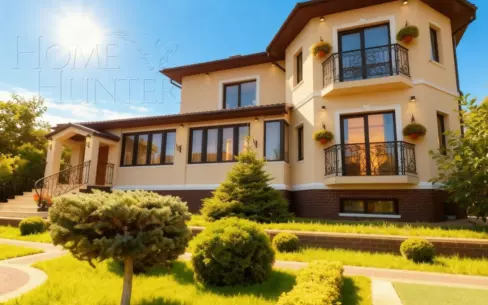 2-этажный коттедж 442 м² с отделкой