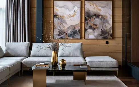 1-этажный коттедж 374 м² с отделкой