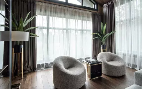 1-этажный коттедж 374 м² с отделкой