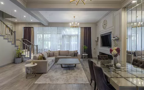 3-этажный таунхаус 200 м² с отделкой