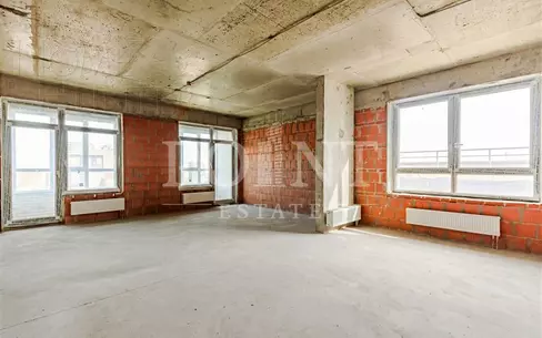 5-КОМН. ПЕНТХАУС БЕЗ ОТДЕЛКИ 149.2 М² НА 19 ЭТАЖЕ