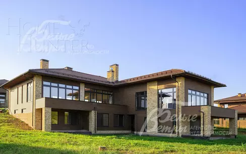 2-этажный коттедж 750 м² без отделки