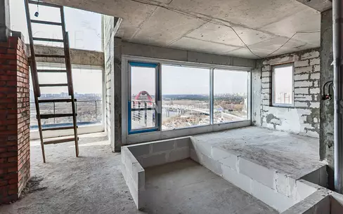 2-УРОВНЕВЫЙ ПЕНТХАУС БЕЗ ОТДЕЛКИ 359.1 М² НА 19 ЭТАЖЕ