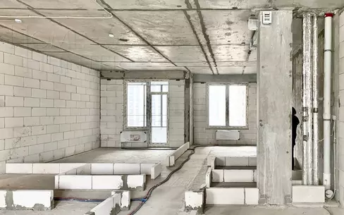 3-КОМН. КВАРТИРА БЕЗ ОТДЕЛКИ 100 М² НА 8 ЭТАЖЕ