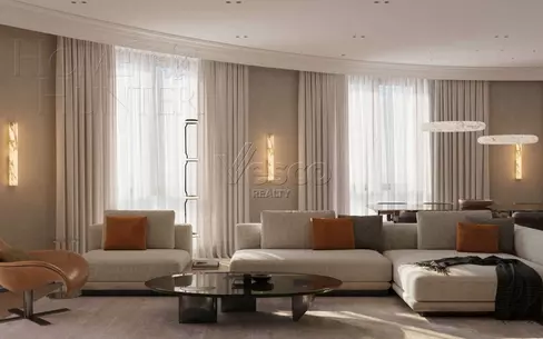 4-КОМН. КВАРТИРА С ОТДЕЛКОЙ 182 М² НА 4 ЭТАЖЕ