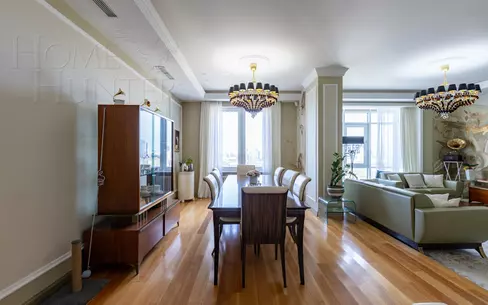 5-КОМН. КВАРТИРА С ОТДЕЛКОЙ 186 М² НА 34 ЭТАЖЕ