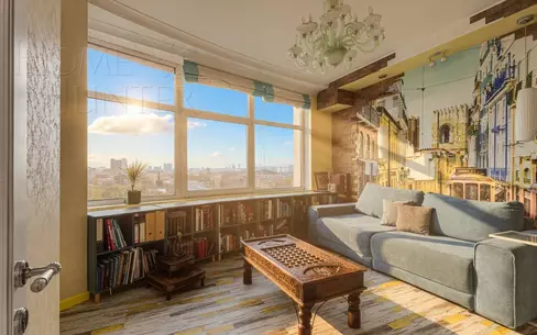 4-КОМН. КВАРТИРА С ОТДЕЛКОЙ 129 М² НА 14 ЭТАЖЕ