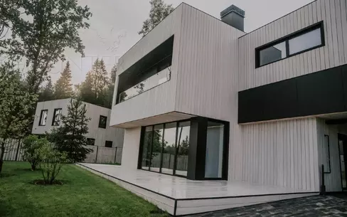 2-этажный коттедж 346 м² с отделкой