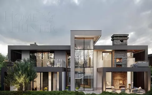 2-этажный коттедж 1 420 м² без отделки