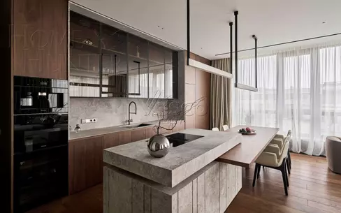 5-КОМН. КВАРТИРА С ОТДЕЛКОЙ 200 М² НА 4 ЭТАЖЕ