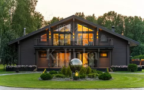 2-этажный коттедж 677 м² с отделкой