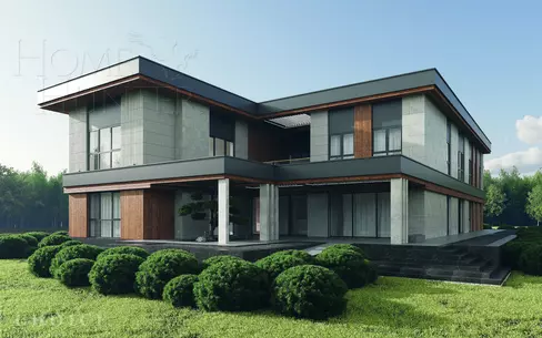 КОТТЕДЖ 1 510 м² без отделки