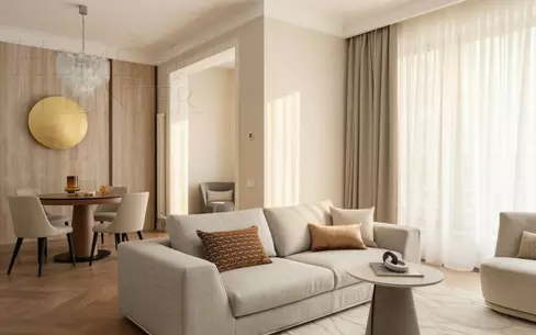 3-КОМН. КВАРТИРА С ОТДЕЛКОЙ 117.2 М² НА 8 ЭТАЖЕ
