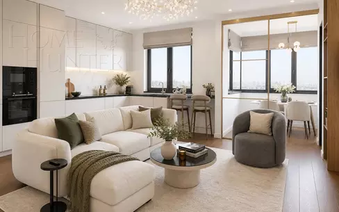 4-КОМН. КВАРТИРА С ОТДЕЛКОЙ 100 М² НА 20 ЭТАЖЕ