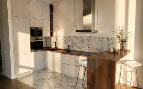 1-КОМН. КВАРТИРА С ОТДЕЛКОЙ 45 М² НА 2 ЭТАЖЕ