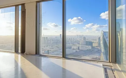 2-КОМН. АПАРТАМЕНТЫ БЕЗ ОТДЕЛКИ 68 М² НА 55 ЭТАЖЕ