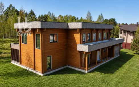 2-этажный коттедж 870 м² без отделки
