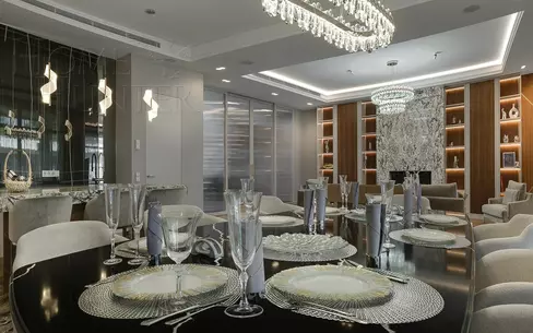 2-этажный коттедж 1 371 м² с отделкой