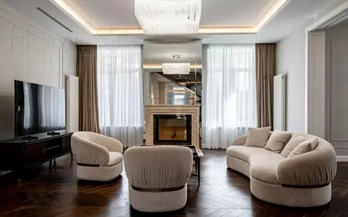 2-этажный коттедж 590 м² с отделкой