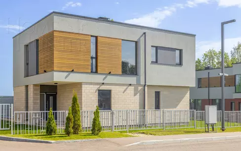 2-этажный коттедж 320 м² без отделки