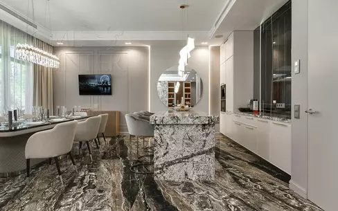 2-этажный коттедж 1 371 м² с отделкой