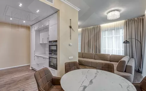 3-КОМН. КВАРТИРА С ОТДЕЛКОЙ 159 М² НА 27 ЭТАЖЕ